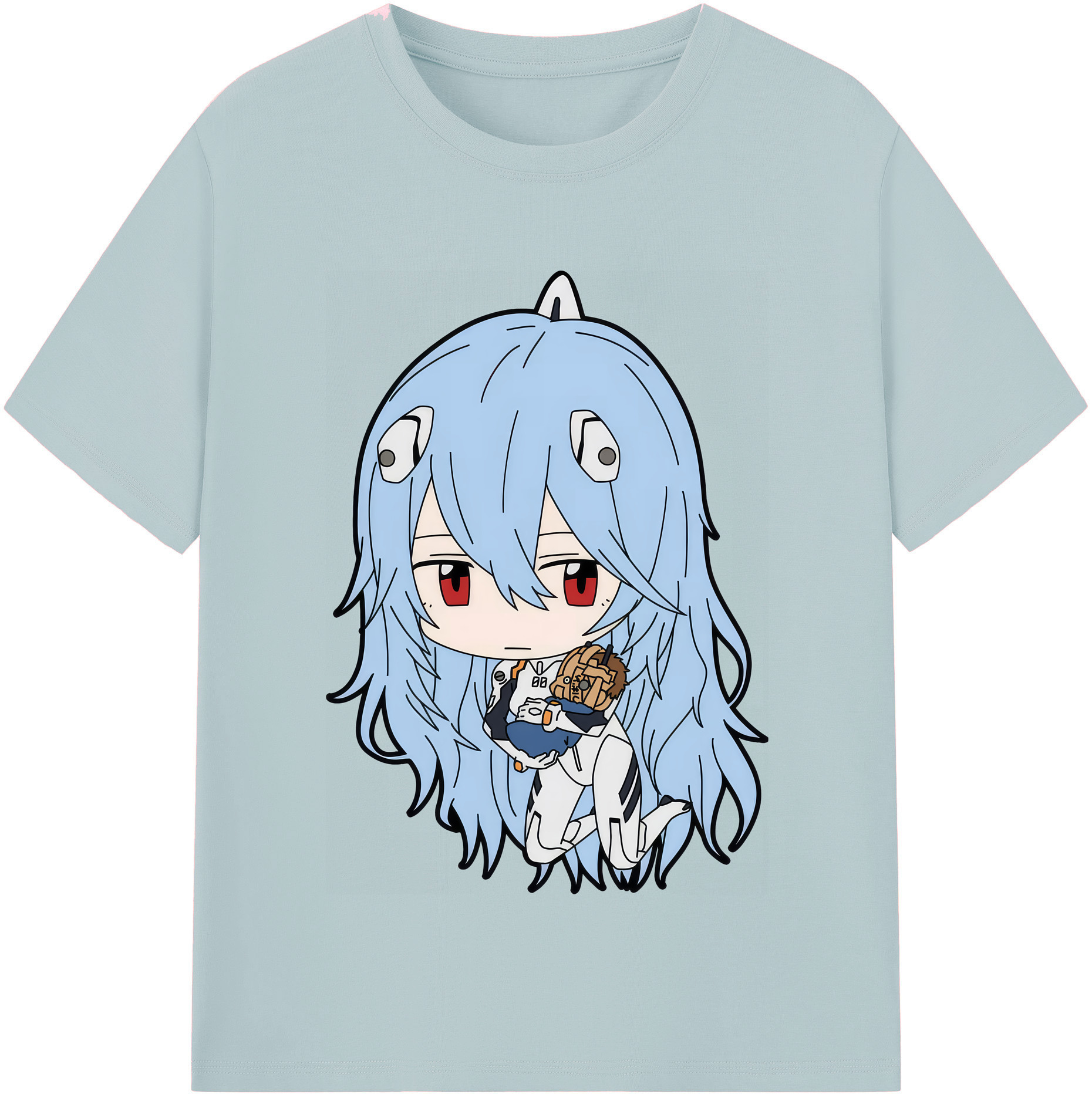 （画像用） EVA 新世紀エヴァンゲリオン 綿100％半袖Tシャツ（フロントプリント）
